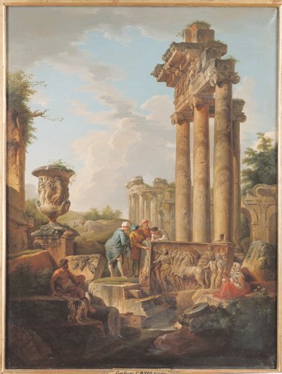 Rovine di un tempio da Giovanni Maria Griffoni